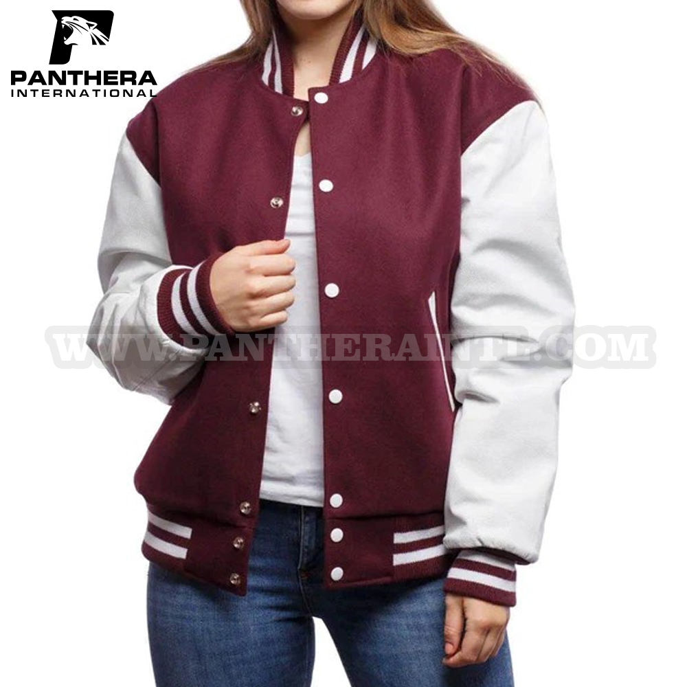 A-One Panthera Women Varsity Jacket Custom Made