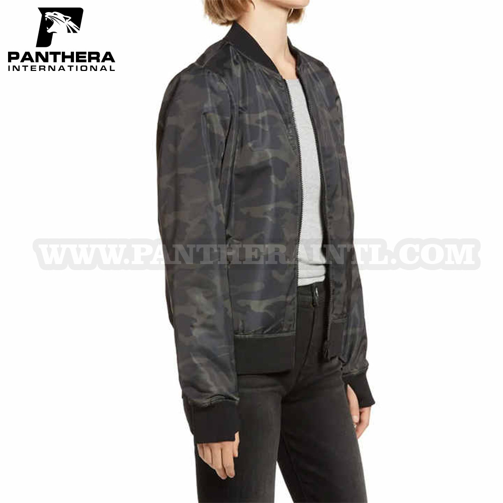 Adult Size Women Bomber Jacket Hot Sale (2)