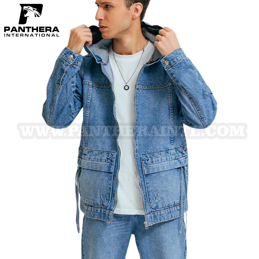 Hoodie Denim Jacket