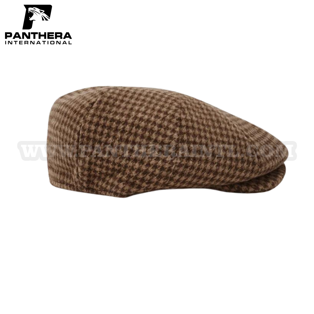 Wool Blend Baker Boy Cap