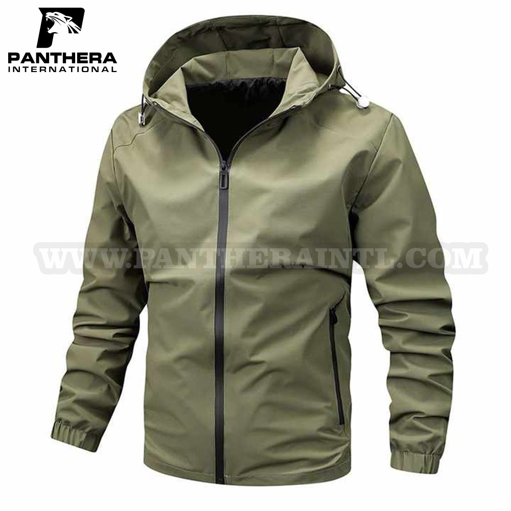 Zipper Full Bomber Jacket (2)