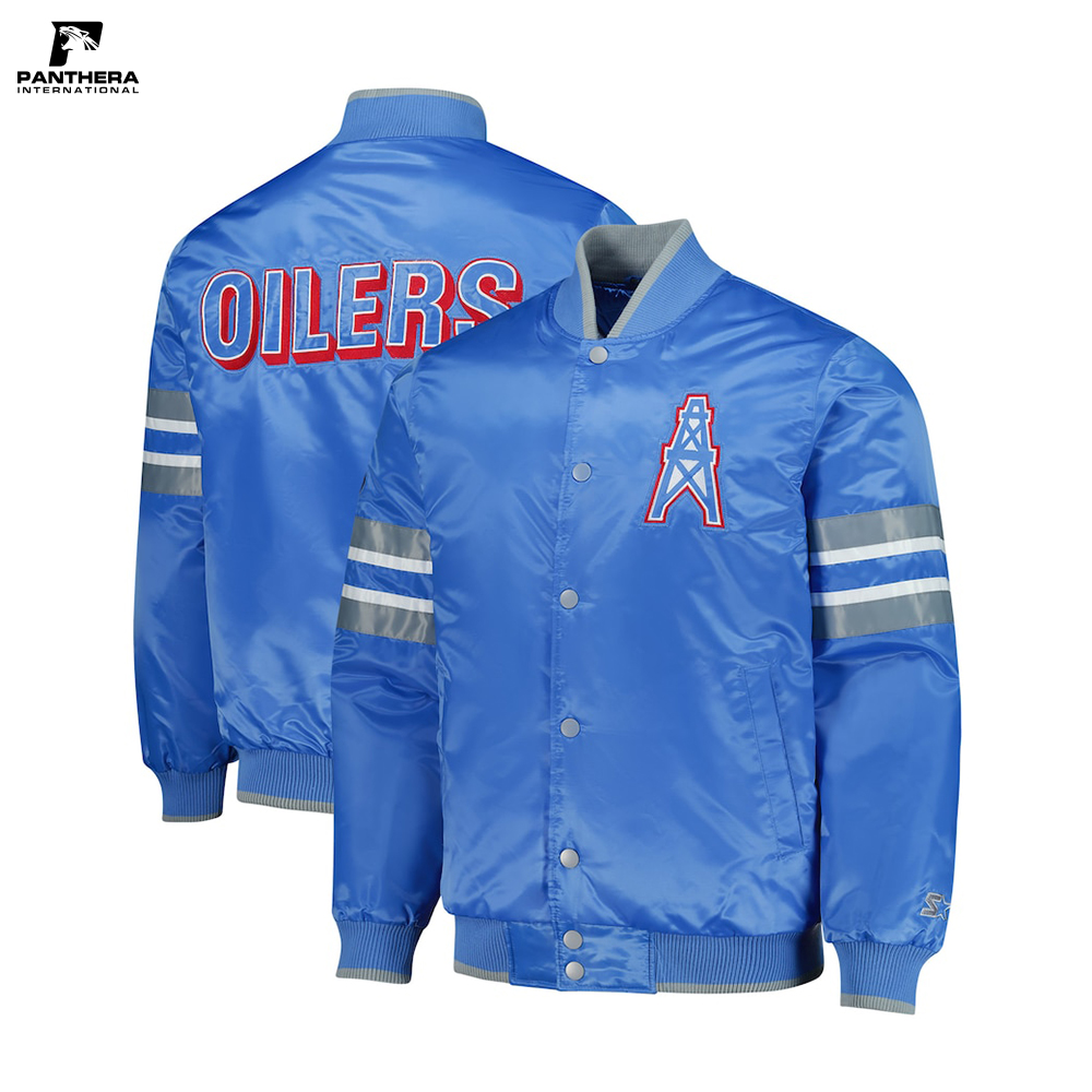 Oilers Women Varsity Jacket