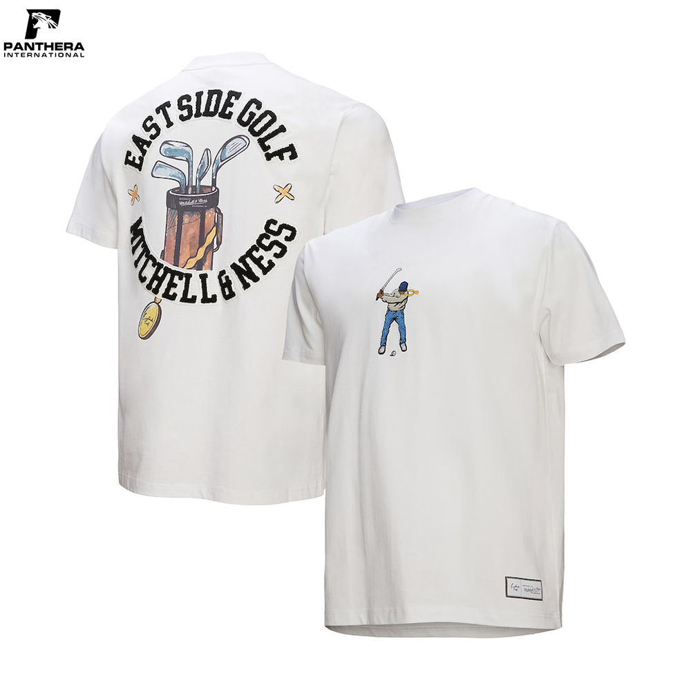 Best Trending Mitchell and Ness Eastside Golf White Premium T Shirt